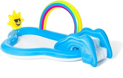 Bestway Rainbow ‘n Shine Play Pool Center 2.57 m x 1.45 m x 91 cm
